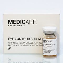 Сироватка під очі від набряків темних кіл і зморшок Eye contour serum Medicare Proffessional