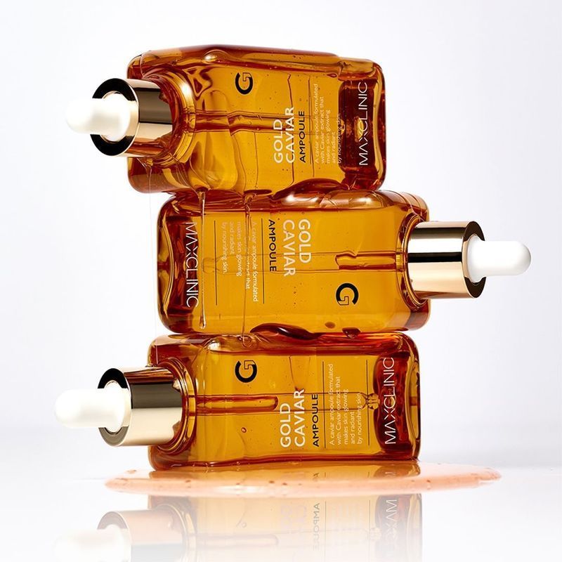 Поживна та зволожуюча ампула Gold Caviar Ampoule Maxclinic
