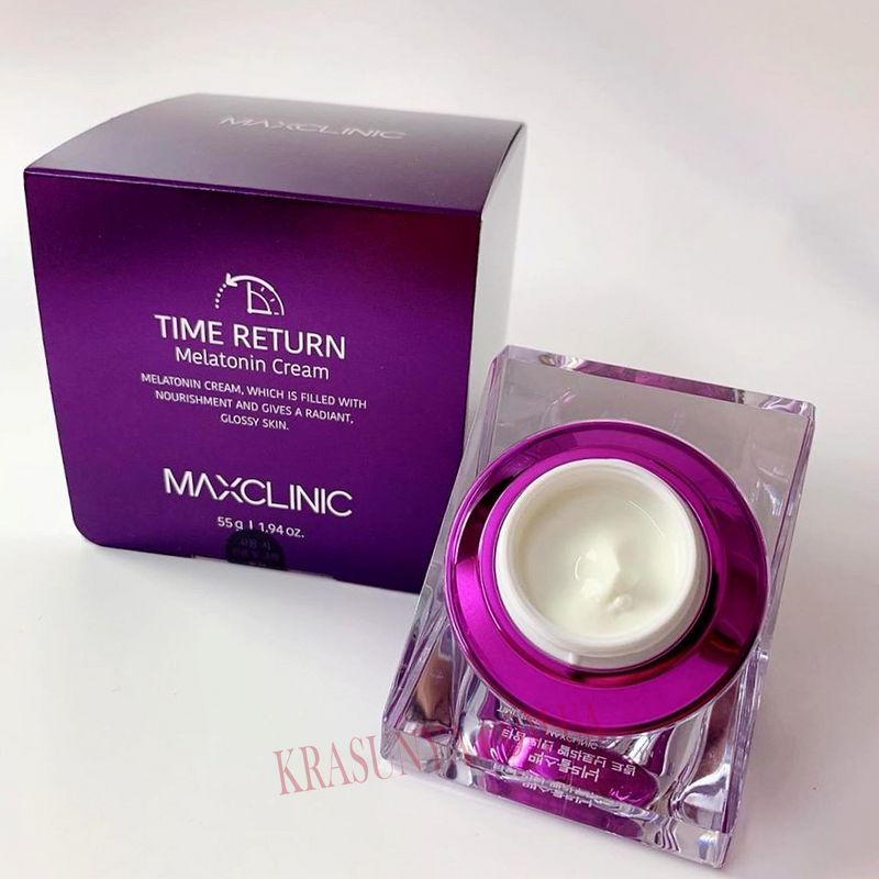 Крем з мелатоніном Time Return Melatonin Liposome 5% Cream Maxclinic